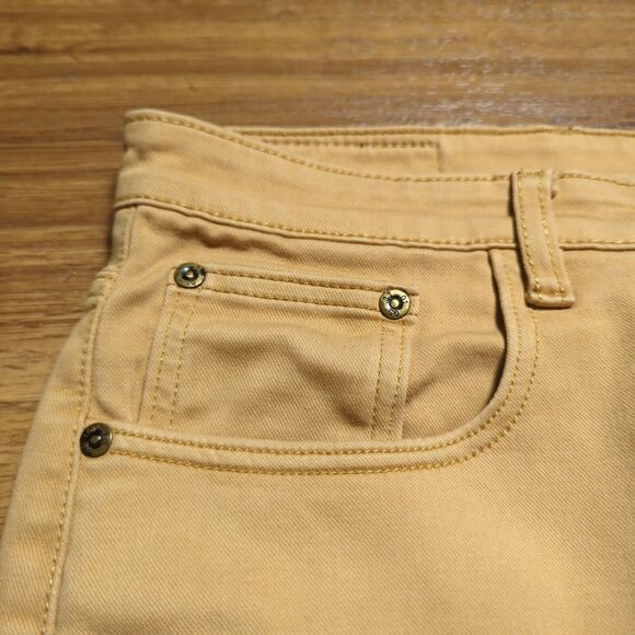 G Star Raw 3301 KBWG 100 Jeans Size 30x27 Orange Straight Fit Casual - Picture 2 of 14